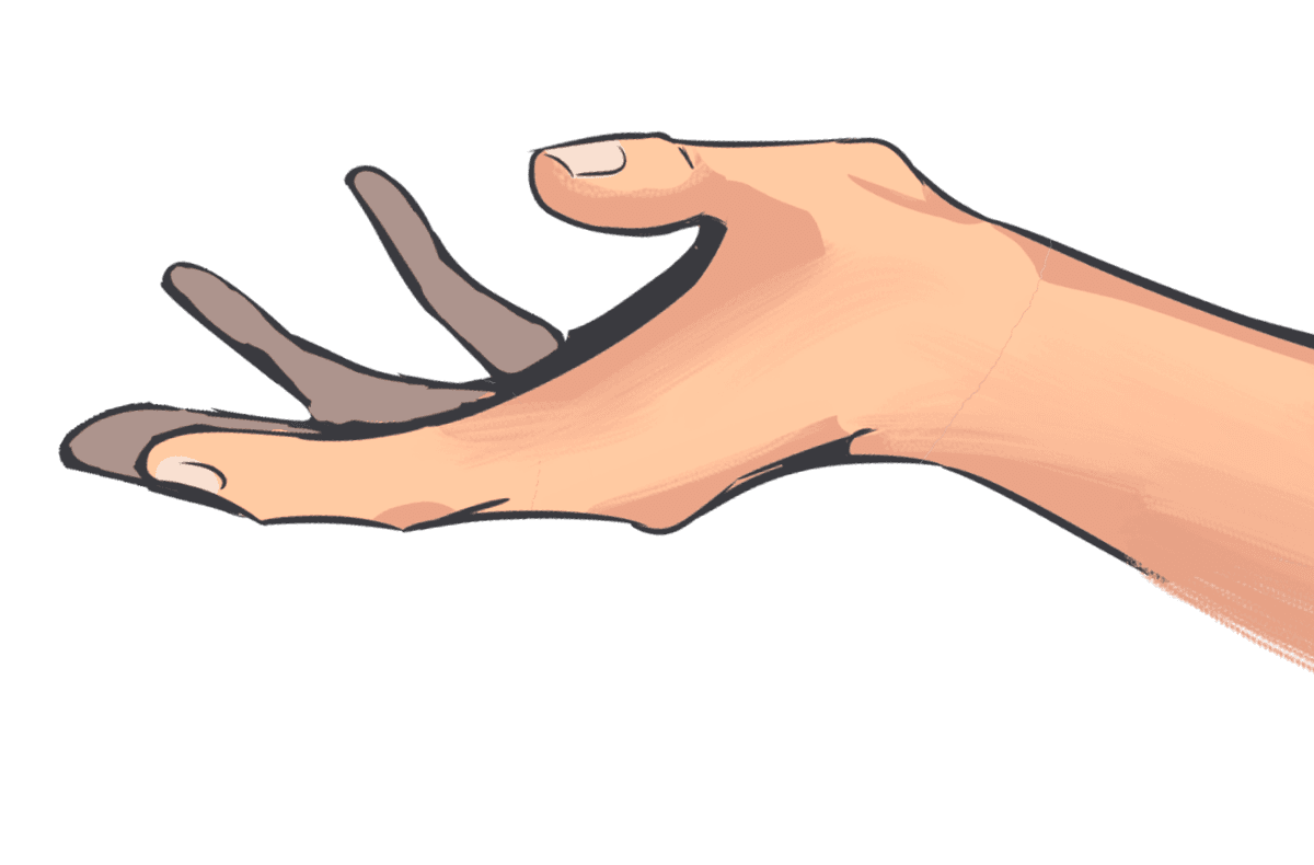 Hand illustration